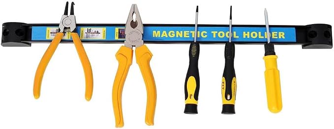 Magnetic Tool Holder 5 Pack, Wall Mounted Metal Tool Organizer Rack - Image 3