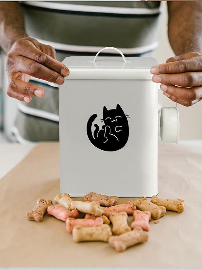 Dog and Cat Food Storage Container 6L, Cute Pet Food Storage Containers - Image 5