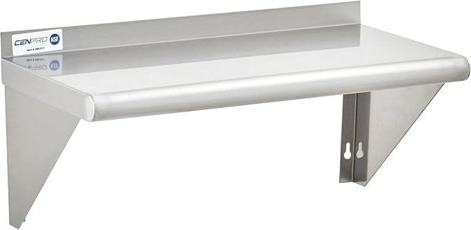 Commercial Wall Shelf - 300 lb. Weight Capacity by CenPro