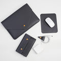 PU Leather Laptop Sleeve 13 Inch Compatible by Unknown