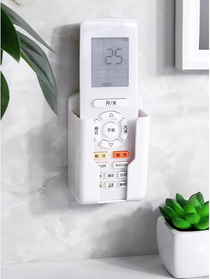 2 Pcs Wall Mount Remote Control Holder Media Player Controller Holder, - Image 6