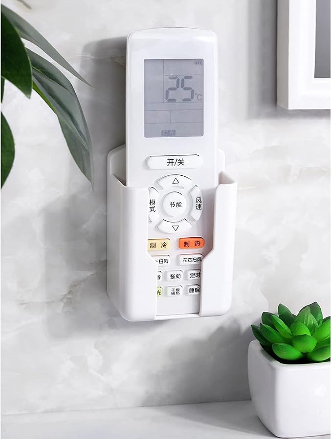 2 Pcs Wall Mount Remote Control Holder, Media Player Controller Holder - Image 6
