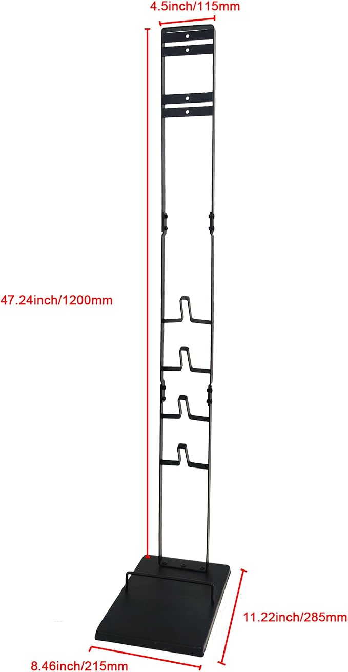 Vacuum Stand for Dyson, Vacuum Accessories Stable Metal Storage Bracket Holder - Image 5