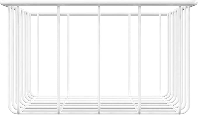 17.5'' Chest Freezer Organizer Basket, Sturdy Metal Wire Pantry Freezer Baskets - Image 8