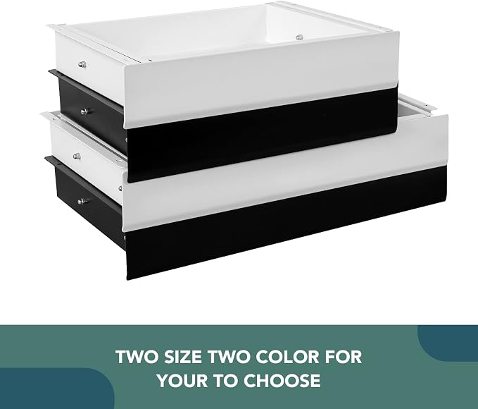 FLEXISPOT Under Desk Pull-Out Drawer Standing Desk Storage Organizer, Sliding - Image 8