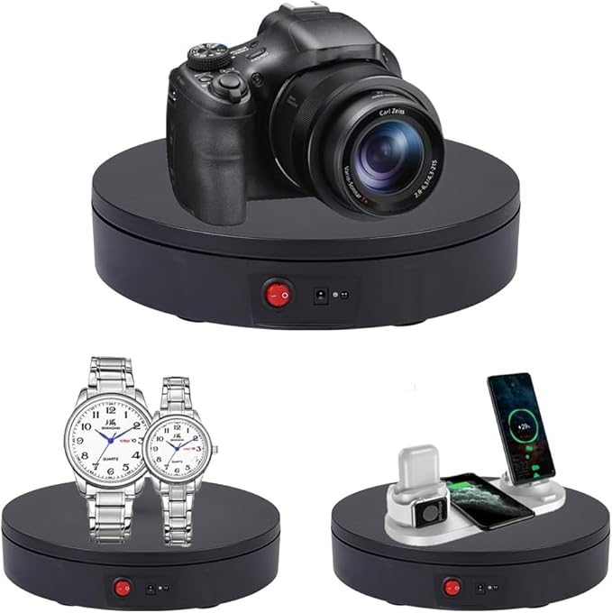 JAYEGT Motorized Rotating Display Stand, 330Lbs Load，360 Degree Electric - Image 4