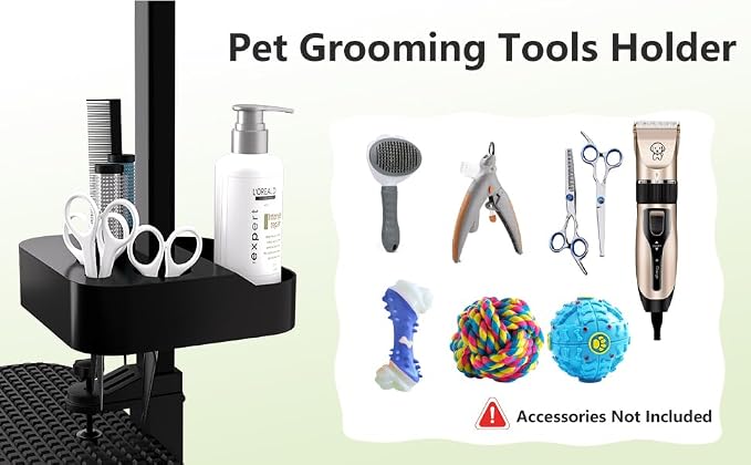 VFK 47" Adjustable Dog Grooming Table - Image 2