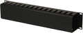 NavePoint 2U Metal Rack Mount Horizontal Cable Manager Duct Raceway by NavePoint