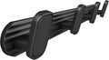 Coat Rack Wall Mount Black, 4 Hooks Rack Metal Coat Hanger Wall by Dancrul