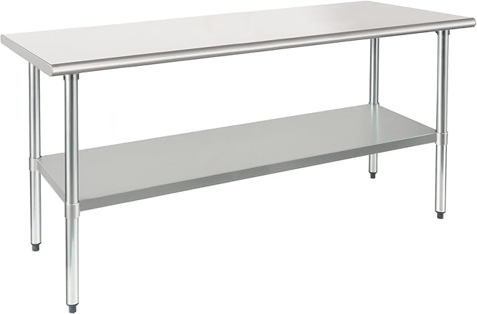 HARDURA Stainless Steel Table 30X72 Inches by HARDURA