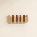 Wooden Wall Hooks, Beech Wood Coat Rack by PARASKORS