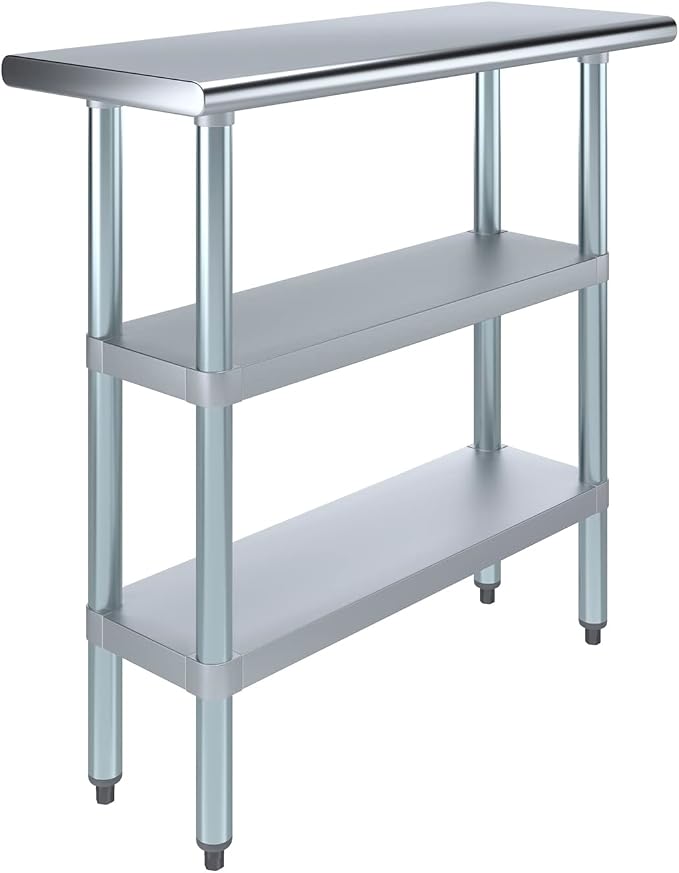 AmGood Stainless Steel Work Table by AmGood