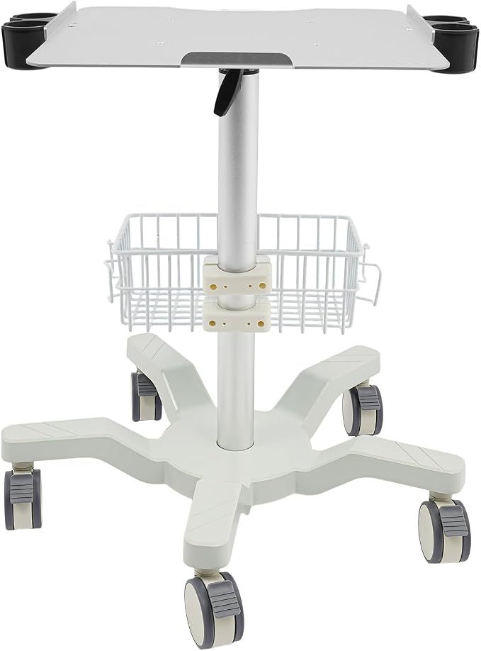 Medical Trolley Cart with Locking Wheels - Image 7