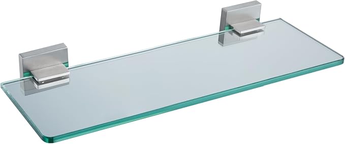 KOKOSIRI Wall Shelves Floating Bathroom Glass Shelf by KOKOSIRI