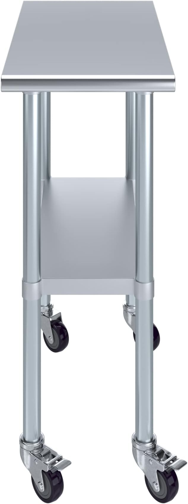 AmGood 15" Long x 30" Deep Stainless Steel Table - Image 2