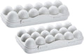 Angoily 2pcs Egg Organizer Container by Angoily