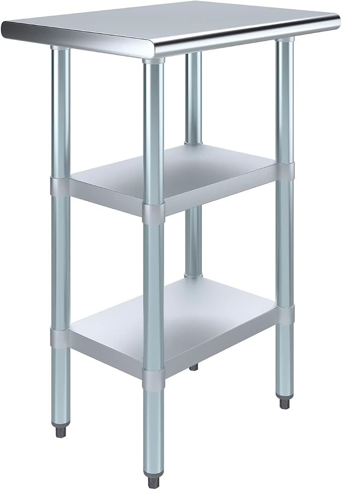 AmGood Stainless Steel Work Table by AmGood