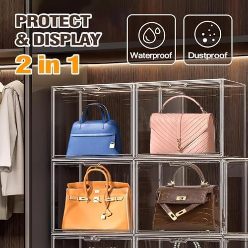 10 Pack Clear Thicken Sturdy Shoe Storage Organizer - Image 5