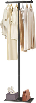 T-Shaped Metal Rack Stand, Modern Clothes Rack by Unknown