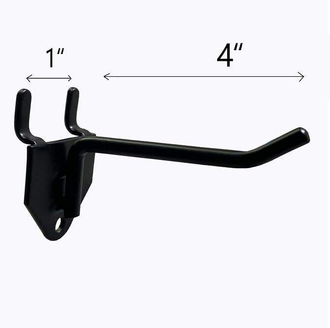 Eastern Tree 30 Packs 4" Metal Pegboard Hooks, Standard Hooks is Fit to - Image 2