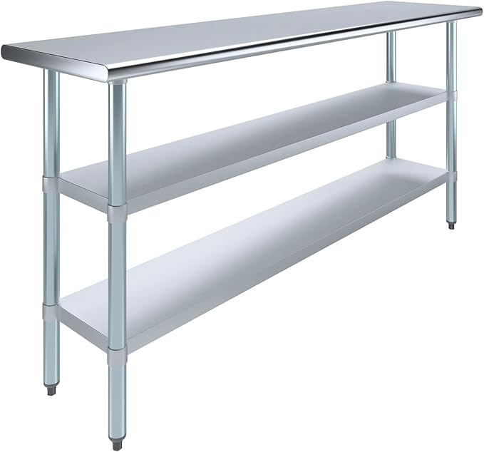 AmGood Stainless Steel Work Table by AmGood