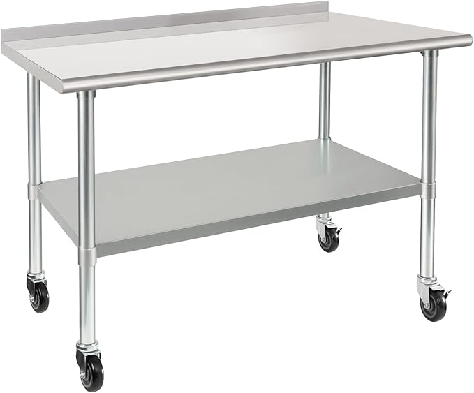 HARDURA Stainless Steel Table 30 x 48 Inches by HARDURA