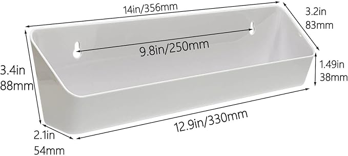 Bueyfolt 14" Kitchen Sink Front Tip-Out Accessory Trays - Image 2