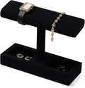 Oirlv Microfiber T-Bar Watch Display Stand Jewelry Display Props Jewelry by Oirlv