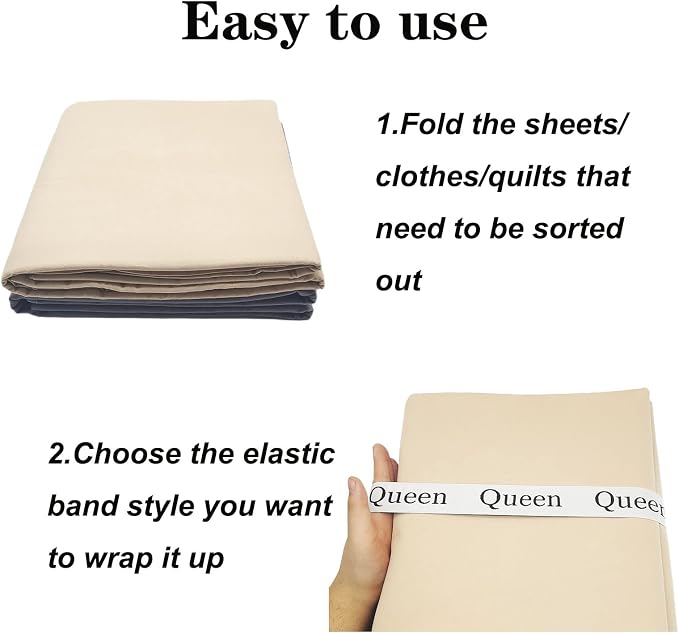 2-Piece Bed Sheet Organizer Bands - Image 5