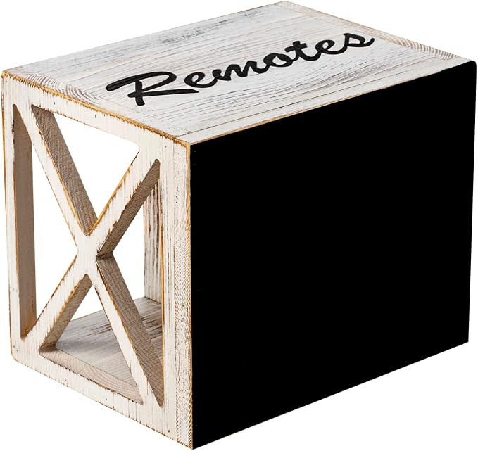 FARM IN Remote Control Holder, TV Remote Holder, Remote Caddy, Solid Wood - Image 7