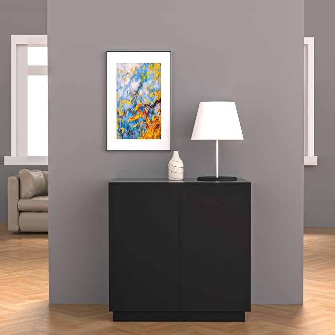 Large/Tall Litter Box Enclosure, Modern Wooden Litter Box Furniture - Image 7