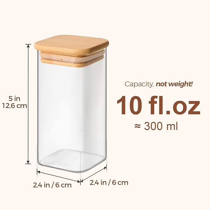 ComSaf 16Pcs Glass Spice Jars - Image 3