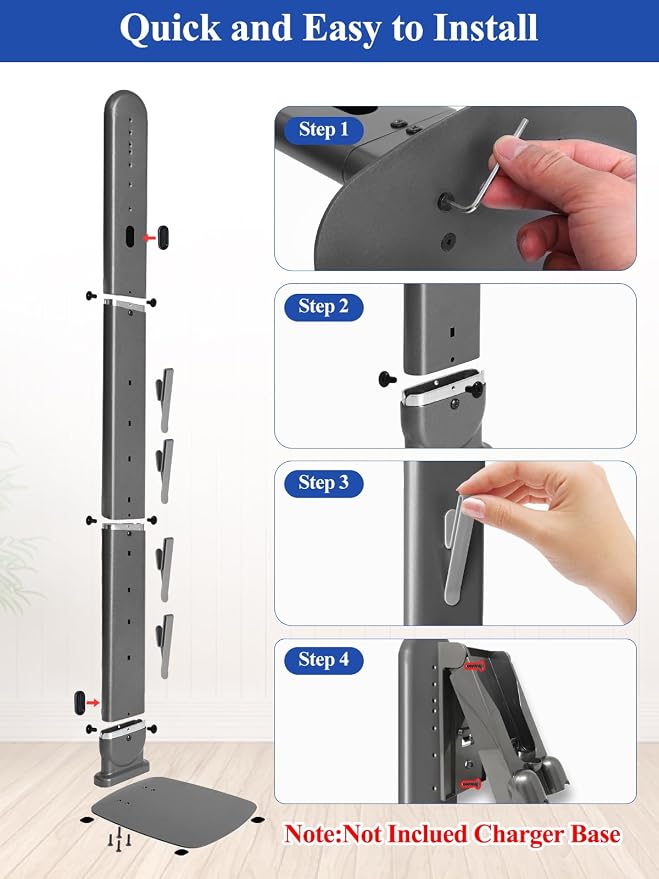 Sturdy Metal Vacuum Stand Compatible - Image 6