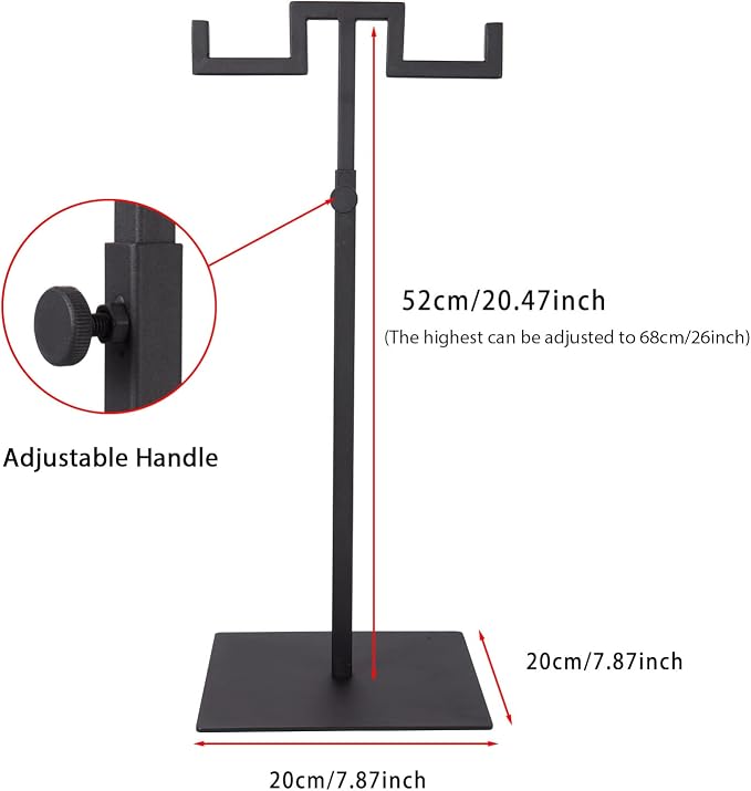Polmart Countertop Adjustable Double-Hanger Display Stand Stand - Image 4
