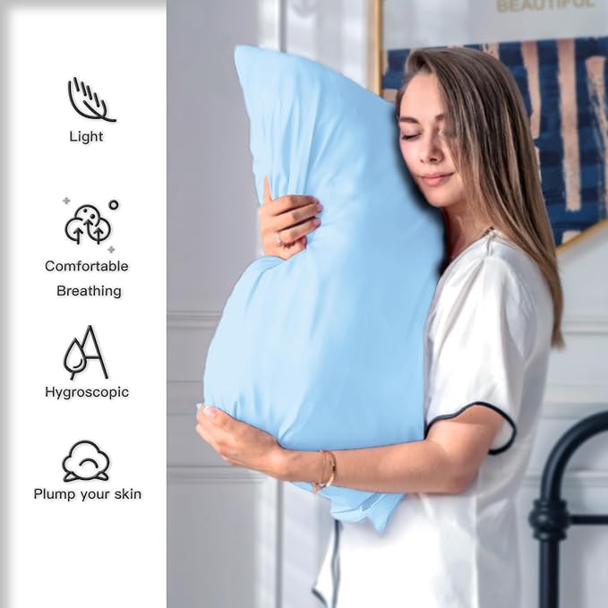Mulberry Silk Pillow Cases Standard Size Silk Pillowcase - Image 3