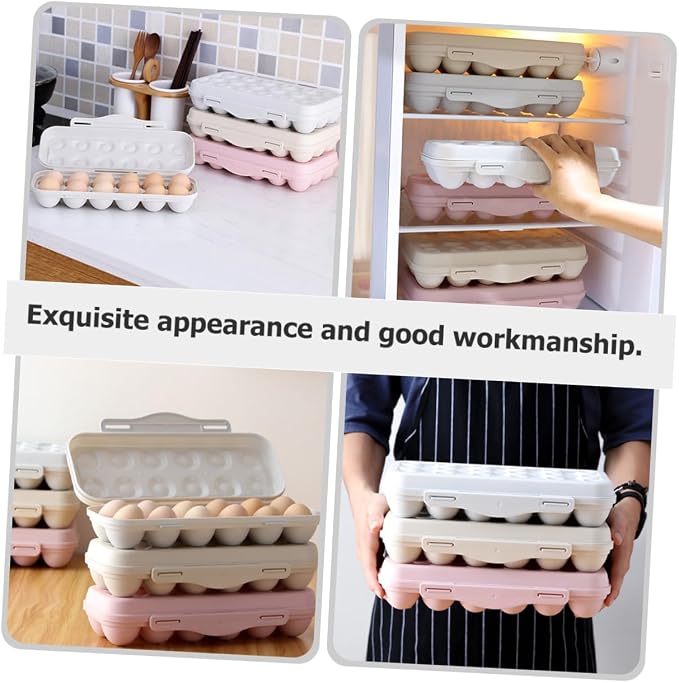 Angoily 2pcs Egg Organizer Container - Image 6