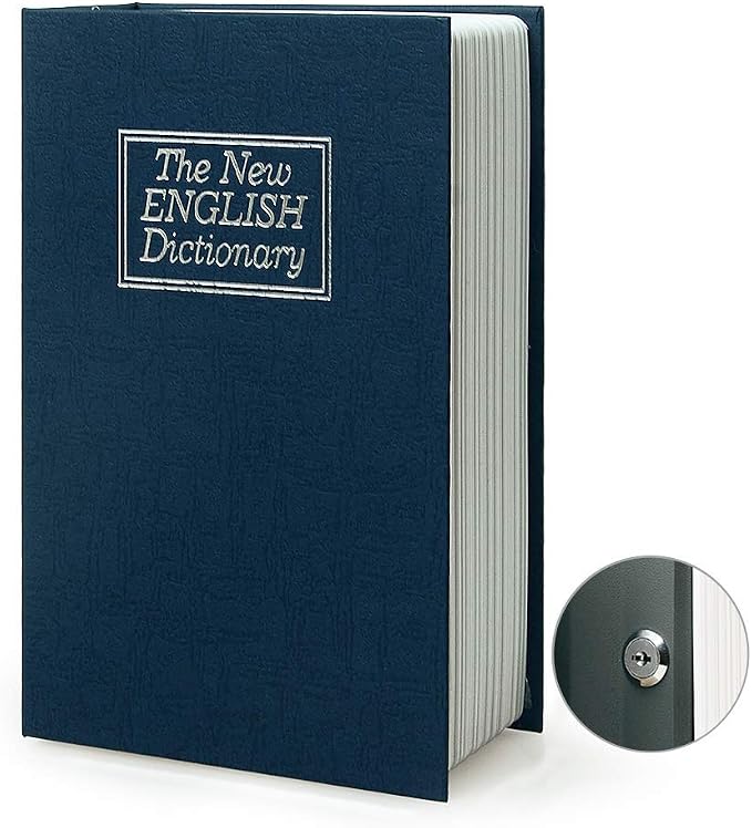 Large Diversion Book Safe Storage Box by PACOLO