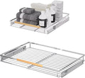 Expandable Sliding Basket, Pull-Out Cabinet Organizer, Heavy Duty Slide Out by PerfectdesignforyourHOME