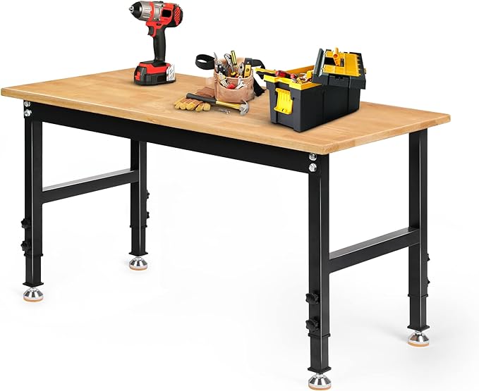 Betterhood 48" Heavy-Duty Adjustable Workbench by Betterhood