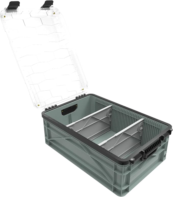 SIDIO Weather Resistant Stackable Storage Bins - Image 2