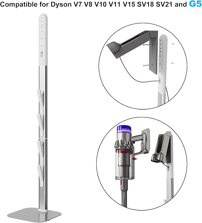 Foho Vacuum Stand Holder Docking Station Compatible - Image 2