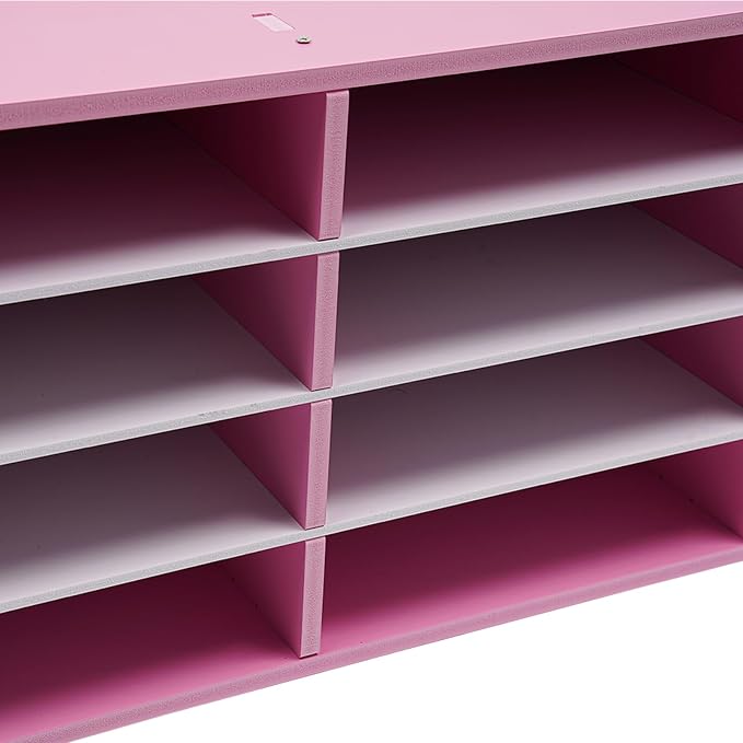 Mail Sorter Organizer, 12 Compartments Mailbox - Image 8
