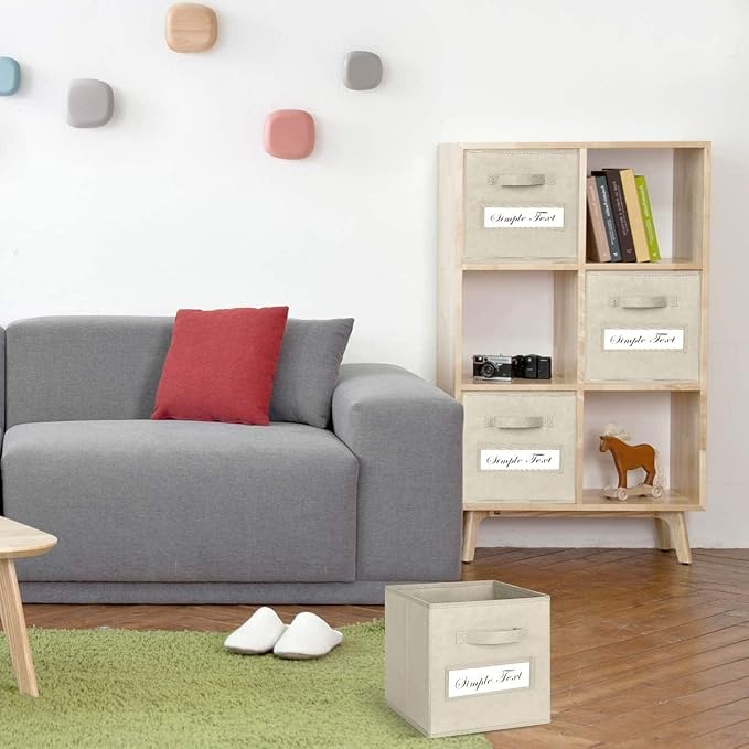 artsdi 13x13x13 storage cube bins Fabric storage cubes - Image 5
