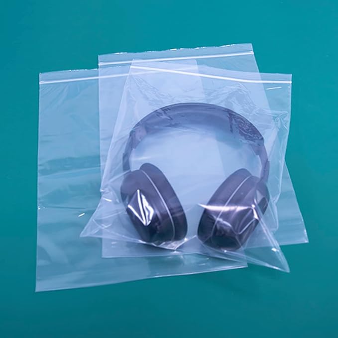 iMailer - 500 Count - 9" x 12" Zip Bags - Clear Reclosable Zip Plastic Poly Bags - Image 5