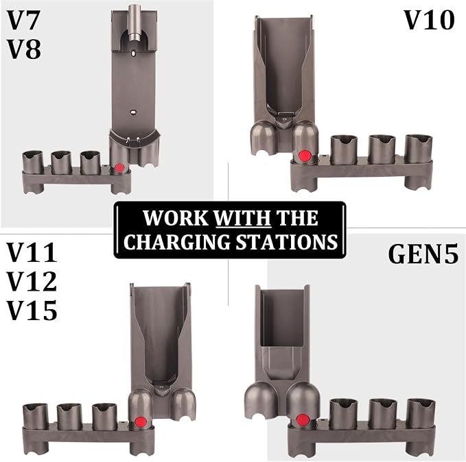Attachments Holder for Dyson GEN 5 V15 V12 V11 V10 V8 V7 Detect Absolute Vacuum - Image 2
