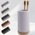 Matani Diatomite & Bamboo Toothbrush Holder by Matani