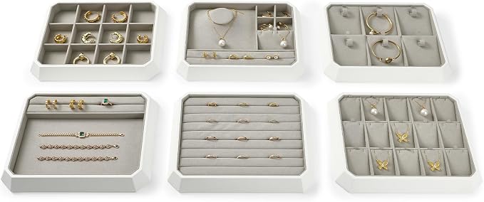 PU Leather Jewelry Organizer Tray - Image 2