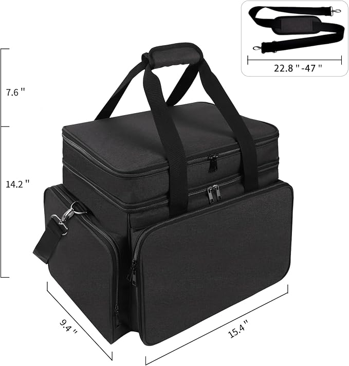 Baking Supplies Storage Bag for Bakers/Pastry Chefs, Cake Decorating Tool Caddy - Image 6