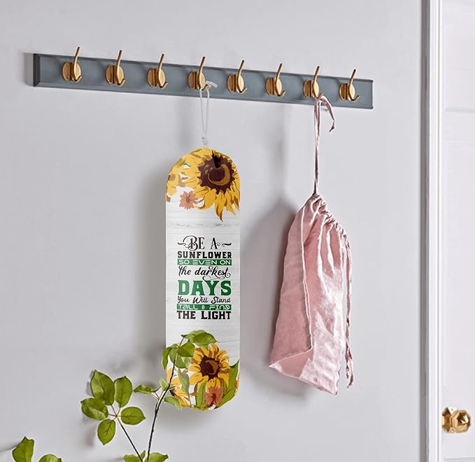 Sunflower Grocery Bags Holder Organizer - Image 4