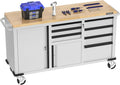 WORKPRO 62" Rolling Tool Chest, Heavy Duty Mobile Tool Storage Cabinet by WORKPRO